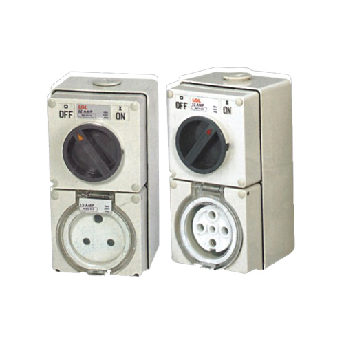 110V-250V Combination Switched Sockets